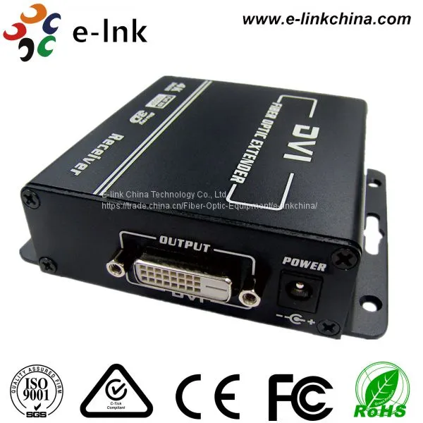 1-channel 4K DVI Fiber Optic Extender photo-3