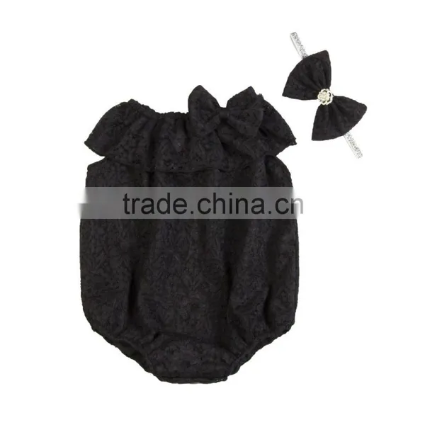 New Arrive 0-4years Lace Cotton Baby Romper photo-6