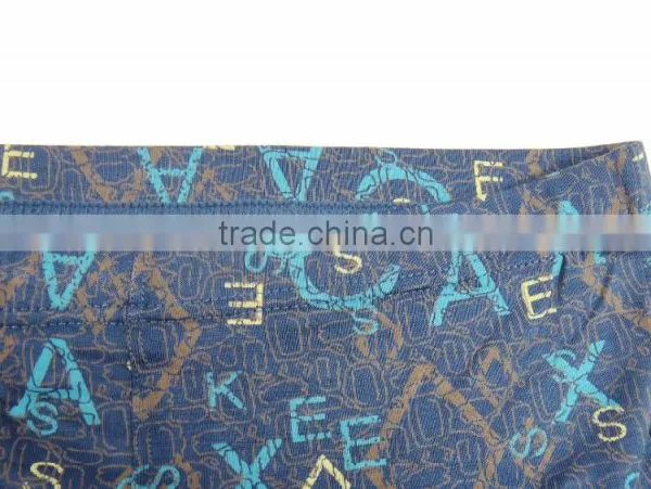 Colorful Printed Underwear Men Boxers Bamboo Fabric Men Panties photo-5