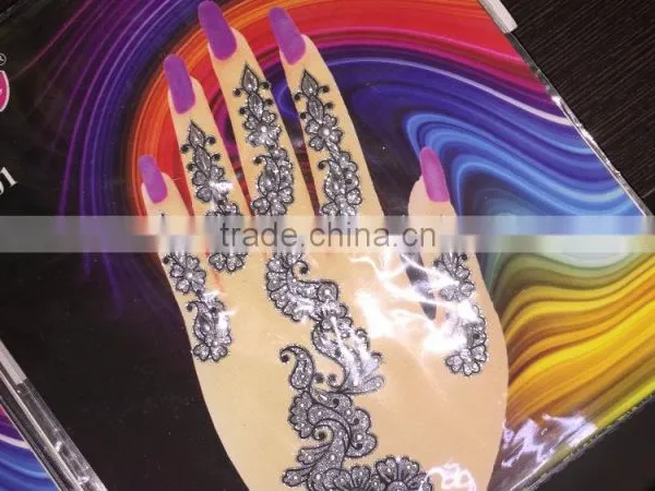 HAND Crystal Sticker TATTOO Carnival photo-4