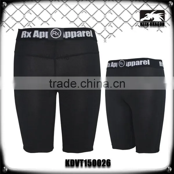 OEM High Quality Paper Print Mens Woven Gym Shorts Tight Mma Shorts
