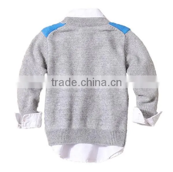 2015 New Design Baby Boys Knitting Wool Sweaters photo-4