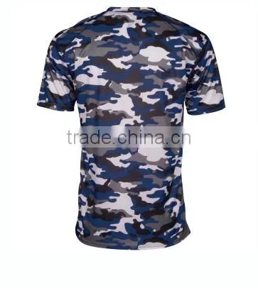 Yarn Dyed Comouflage Tshirt With Quick Dry and Breathable Fabric photo-3