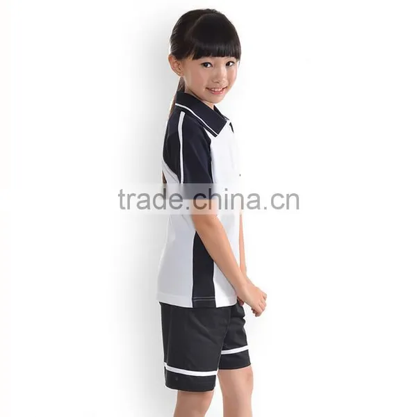 Custom Latest Design OEM Logo American Style Sport Clothes Elementary School Uniforms photo-2