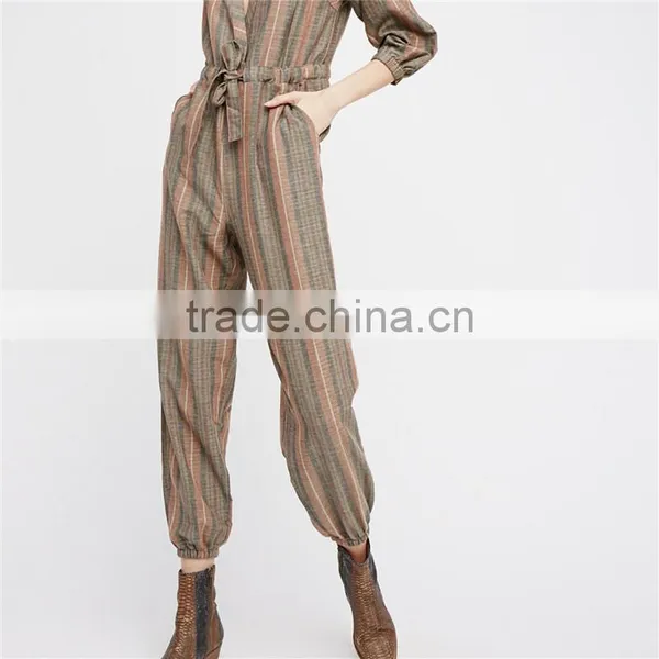 Casual Long Sleeves Womens One Pieces Jumpsuit Romper photo-2