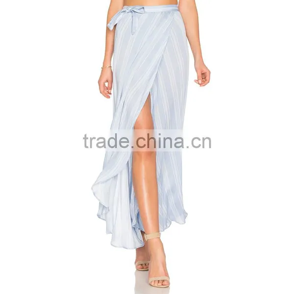 Hot Sale Women Maxi Beach Skirt 2017 Summer Fashion Wrap Skirt photo-2