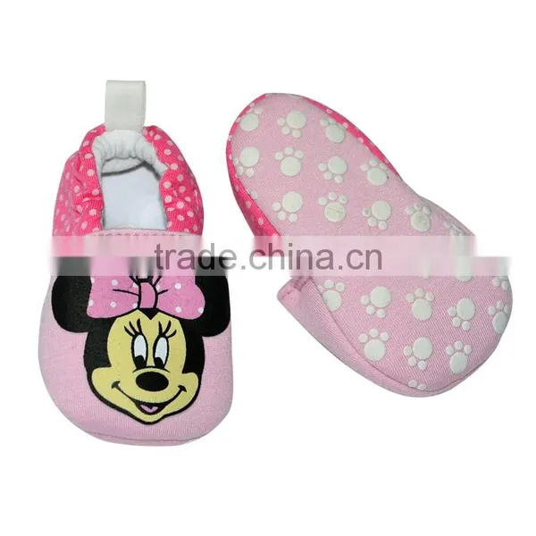Adorable Mickey Face Printed Baby Shoes photo-2