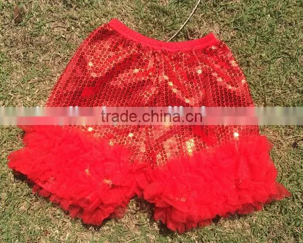 Bulk Wholesale Various Colors Sequins Short/ Petti Shorts/Pantie /Baby Shorts Girl Trousers Cloth photo-3