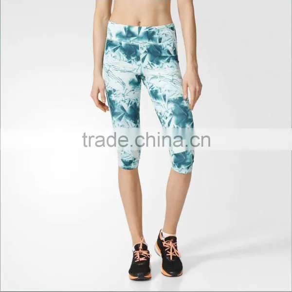 Custom Wholesale Gym Fitness & Body Building Yoga Wear Printed Shorts For Women photo-2