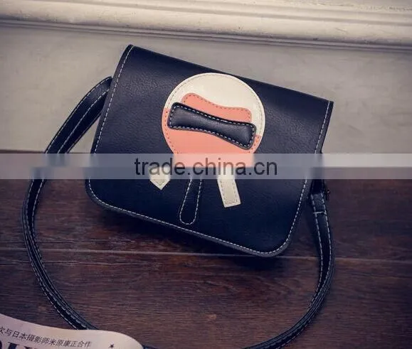 2016 Top Quality Clear pu Cosmetic Lady Hand Bag photo-2