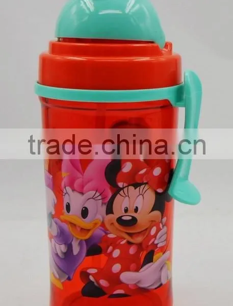 350ml Kids Sipper Bottle/cartoon School Portable Water Bottle/promotional Gifts photo-4