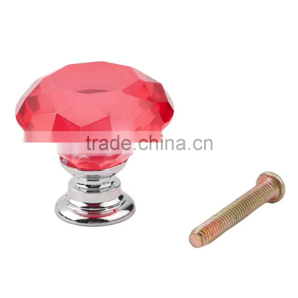 Crystal Plated Cabinet Handle Cupboard Closet Drawer Knob Pull Handles photo-5