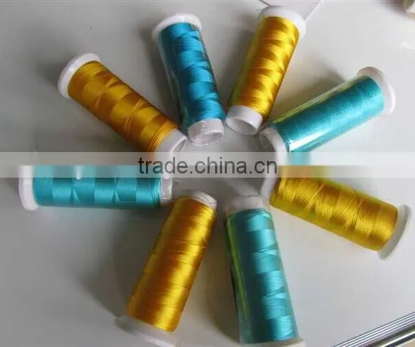 100% Polyester High Tenacity Embroidery Thread photo-4