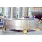 1000mm Thickness Heat Treatment Forging, S355+N Forged Steel Rings For Pressure Vessel