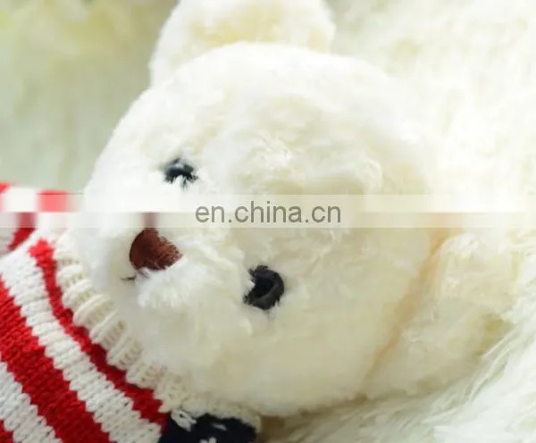 Brown and White Custom Plush Toy Teddy Bear photo-6