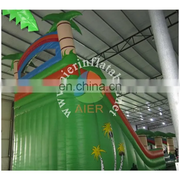 2017 Aier Crazy Hot! Double Stitching Commercial Grade Forest Inflatable Water Slide photo-3