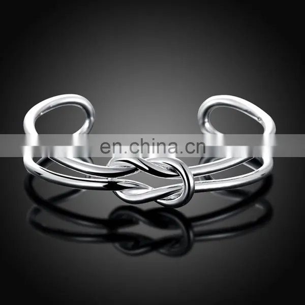 New Design Cheap Arm Bracelet Jewelry Silver Plated Bangle Wholesale for Monaco photo-4
