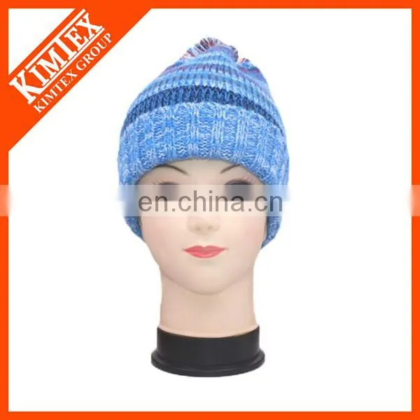 2017 Custom Knitted Pom Pom Hat in Winter photo-2