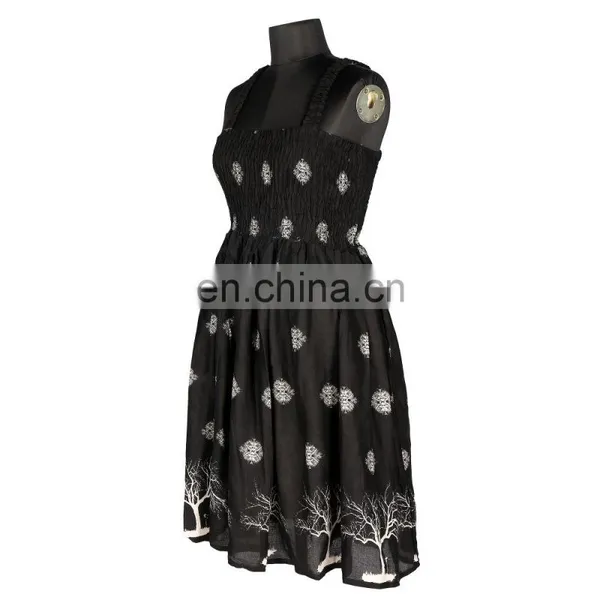 RAYON PRINTED SHORT LENGTH DRESS photo-3