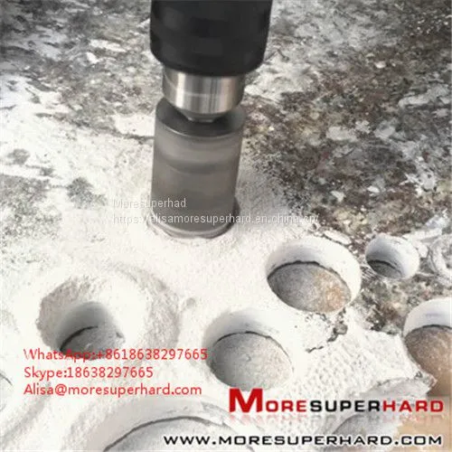 Vacuum Brazed Diamond Core Bits Alisa@moresuperhard.com photo-3