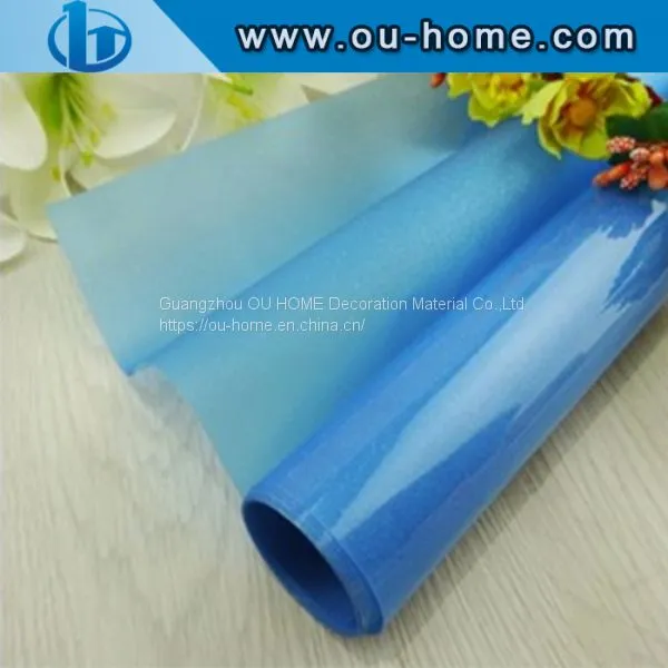 OUHOME PVC Decorative Privacy Window Film Non-pollution Glass Film Frosted Sticker photo-4