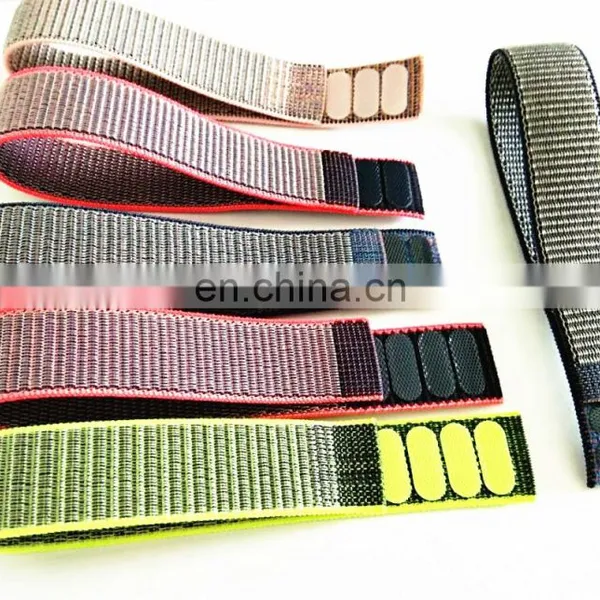 Factory OEM New Nylon Loops Watch Band Sports Woven Nylon Strap 38Mm 42Mm