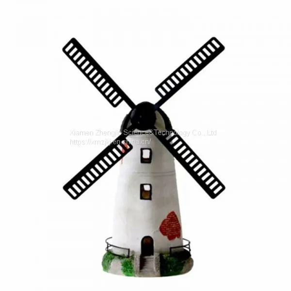 SOLAR LIGHTHOUSE Polyresin GardenFashionabl Decoration Automatic Rotation Soalr Light Angel Season Powered Soalr Garden Stake Lights photo-5