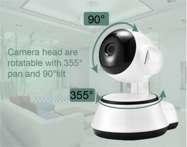 Cheap and Good 1.0MP Home Smart Mini WiFi IP Camera photo-5