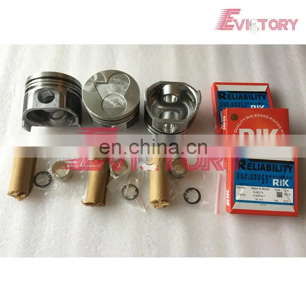FOR KUBOTA D1305 ENGINE PARTS PISTON RING GASKET BEARING photo-2