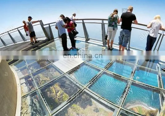 Favorable Price With High Quality Pdlc Smart Glass 15+15+15mm Anti Slip Safety Clear Translucent Laminated Glass Floor photo-7