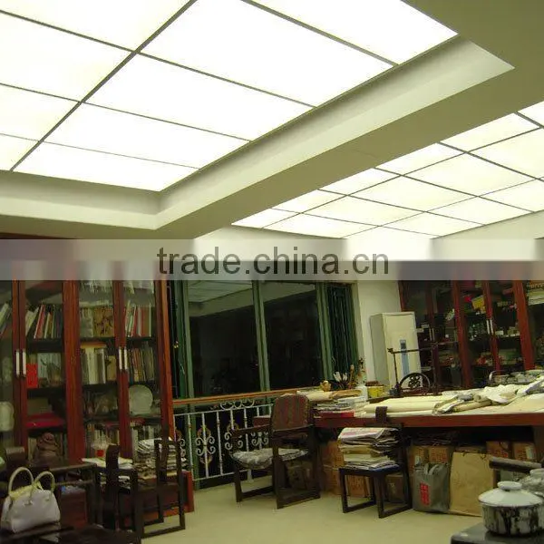 Meeting room pure white LED ceiling panel light