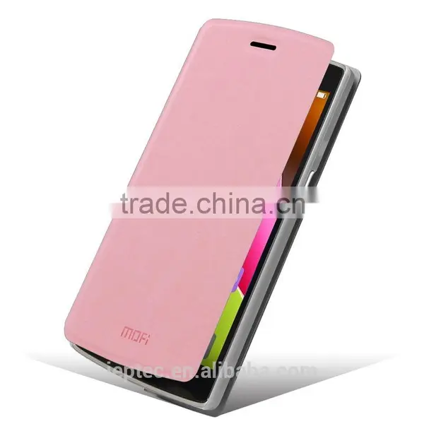 MOFi Original Phone Accessories Vintage PU Leather Flip Housing for OnePlus One, Celulares Back Cover Case for One Plus One photo-4