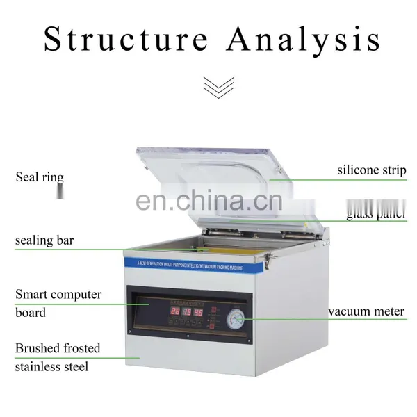 CE Huapai Small Coffee Rice Meat Vacuum Packing Machine For Food Commercial photo-4
