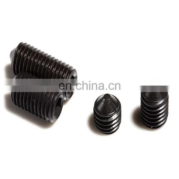 Professional DIN914 Hex Socket Set Screws With Cone Point photo-3
