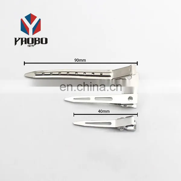 Fashion High Quality Metal Single Prong Alligator Hair Clip photo-3
