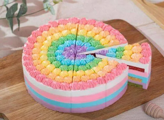 Ultrasonic Cinnamon Roll Round Cake Cutting Machine With Paper Inserting Divider photo-5
