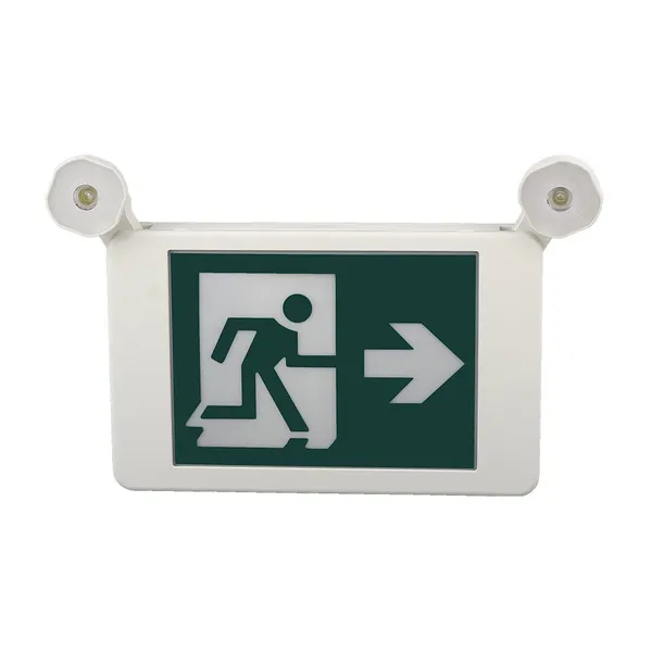 UL Canada Running Man Emergency Exit Lights to the Right