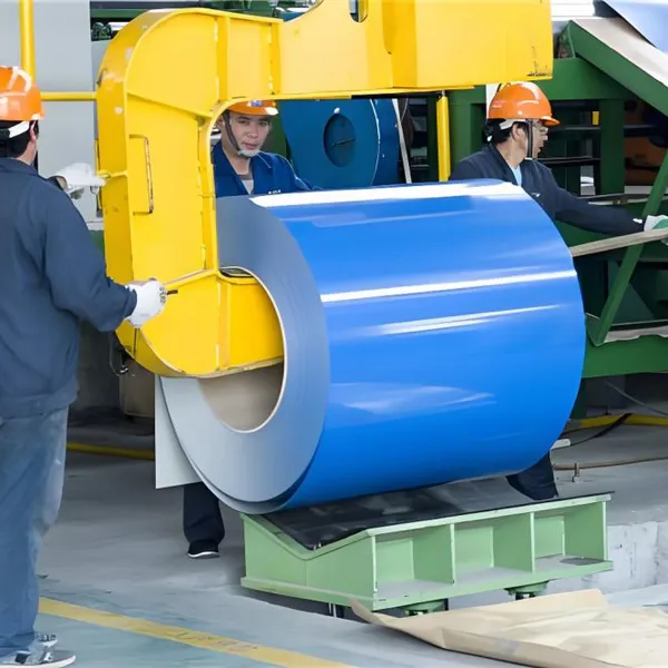-Limited-time Discount! High-quality Blue Polyester Color Coated Galvanized Steel Coil, Miss Another Year photo-2