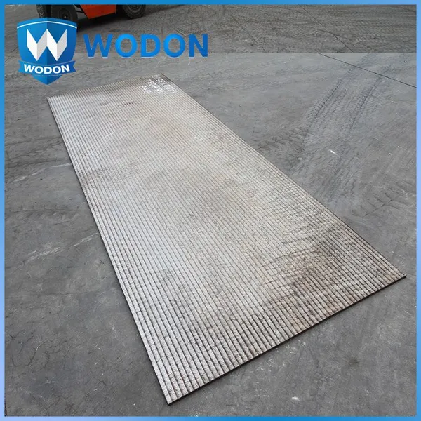 China Supplier's Q345B Steel Coil High Chrome Carbide Hardfacing Plate Compound Base Plate ANSI Cutting Bending Welding photo-4