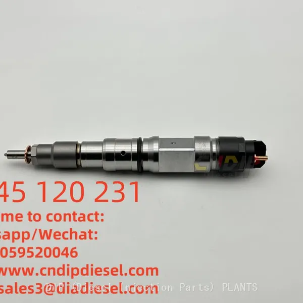 0 445 120 231 Bosch Diesel Fuel System Common Rail Diesel Injector CR Cummins Engine Original Spray Parts photo-2