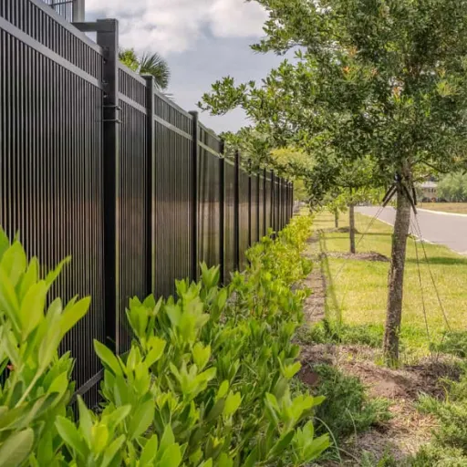 2026 New Durable WPC Galvanized Steel and Aluminum Fence Panels for Garden photo-5