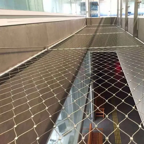 Decorative Stainless Steel Wire Rope Mesh for Zoo Enclosures & Climbing Nets