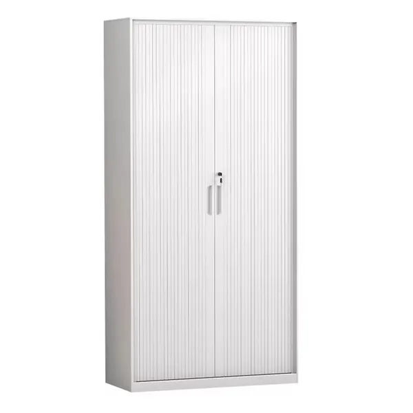 Modern Office Tambour Door Steel Storage Cabinet Shutter Sliding Door Metal File Cupboard
