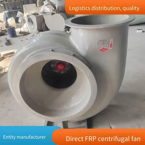 7000 Air Volume Frp Centrifugal Fan, 7.5kw/380v, Anti-corrosion Centrifugal Induced Draft Fan f4 - 72 photo-4