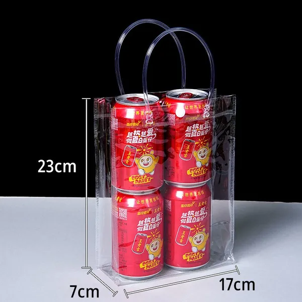Durable Pvc Transparent Bag With Handle photo-3