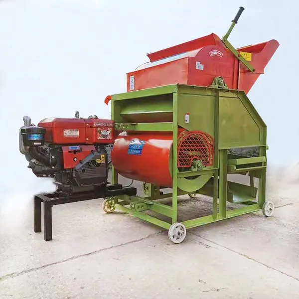 MO-Qdmdch Agricultural Peanut Picker Machine GW036 Diesel Powered Portable Thresher Dry Wet Vine Separator for Small Farm photo-4