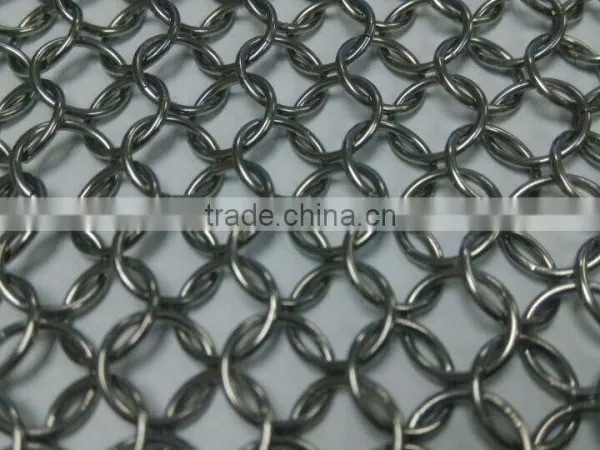 Free Laser Logo Chain Mail For Cleaning Stainless Steel photo-2
