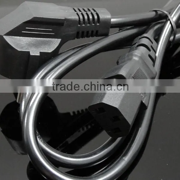 Reliable PVC 16A 250V VDE Germany Power Cord/chile Power Cord/Schuko Power Extension Cord photo-2