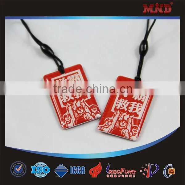 MDE16 Promotional Plastic Key Tags/crystal Key Card/expoxy Card photo-5