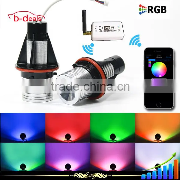 Wifi Control Angel Eyes Rgb Led Marker Angel Eye for Bmw E65 photo-4